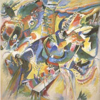 Wassily Kandinsky Improvisation Gorge (mk09) oil painting picture